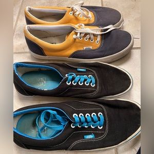 Vans Men’s 2 pair Lace up Low Sneakers